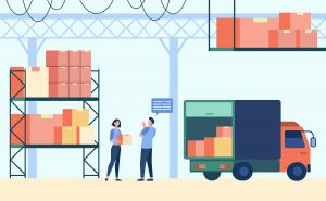Picking strategies in fulfillment warehouse